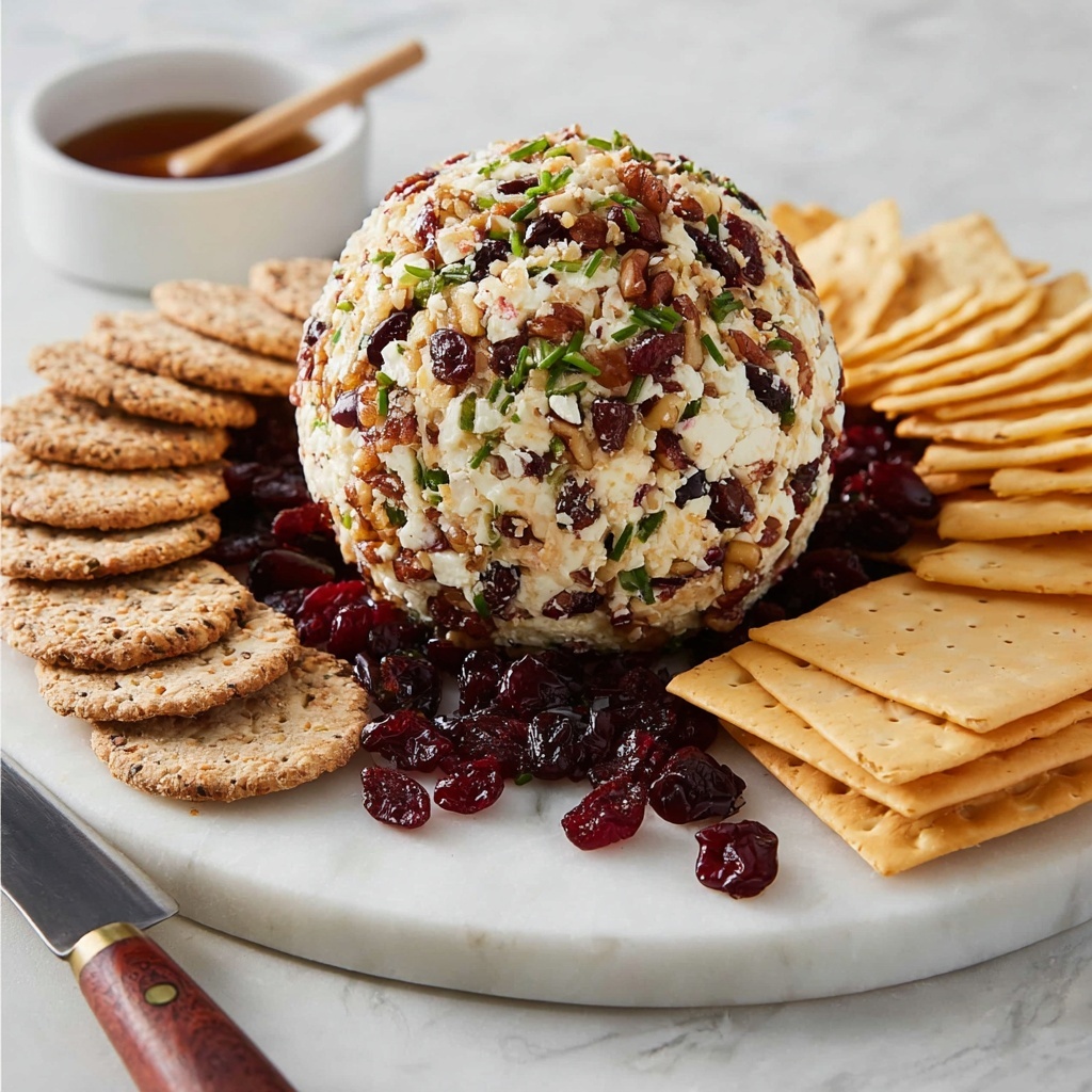 Cranberry Pecan Goat Cheese Balls Recipe - Recipe Image
