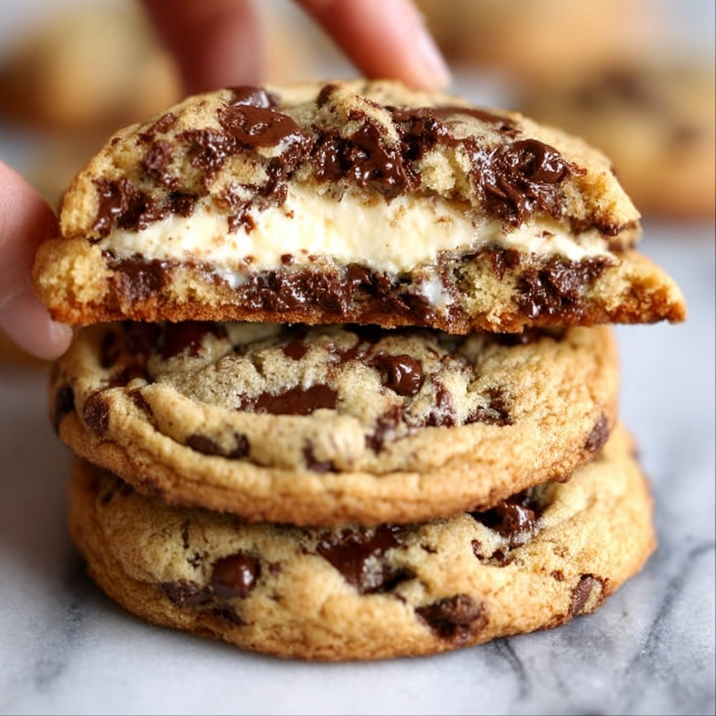 Decadent Cheesecake Chocolate Chip Cookies Recipe - Recipe Image