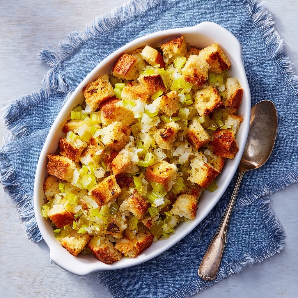 Classic Bread Stuffing Recipe - Recipe Image