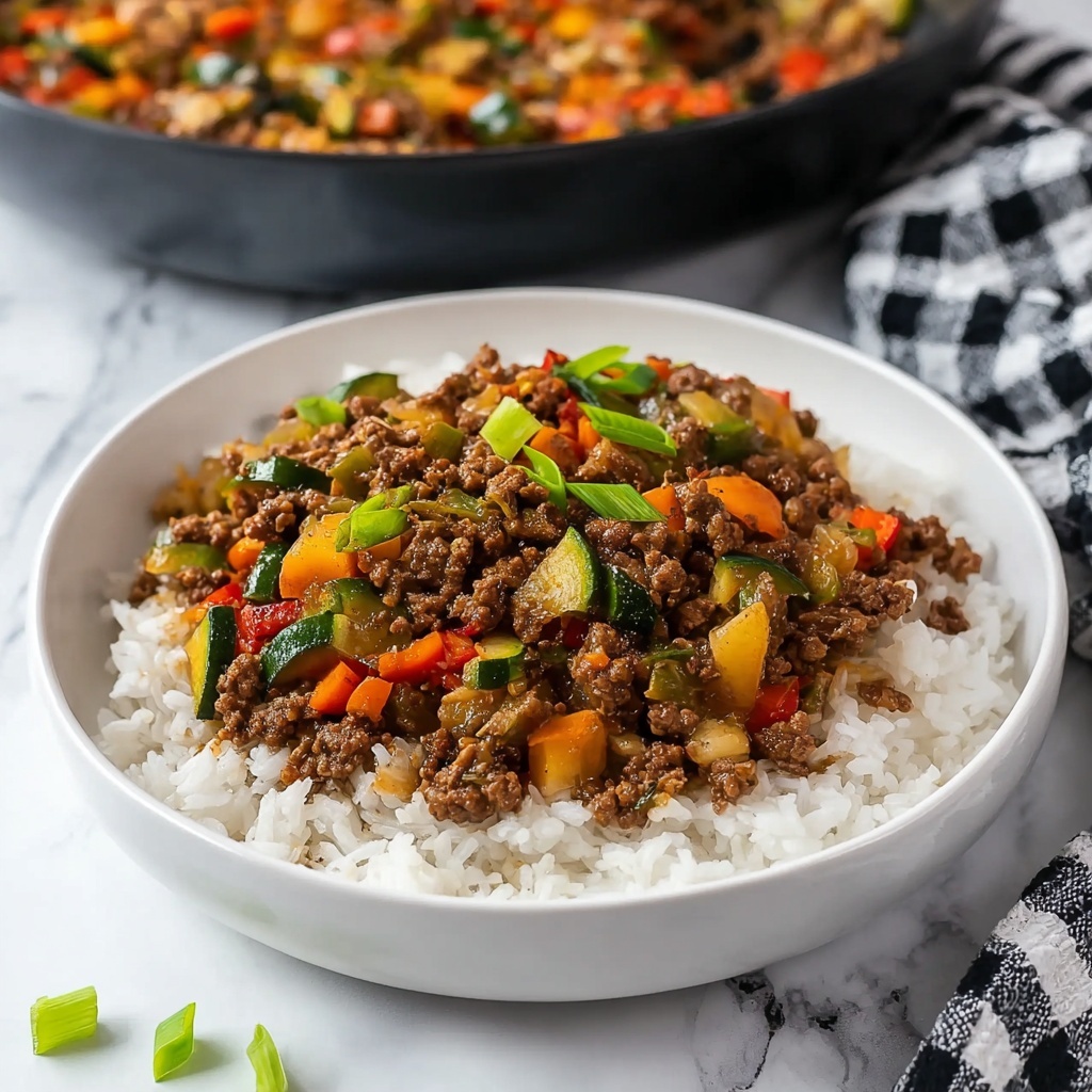 Ground Turkey Stir Fry Recipe - Recipe Image