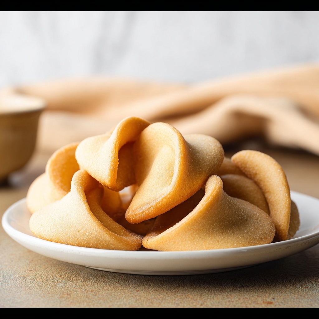 Homemade Fortune Cookies Recipe - Recipe Image