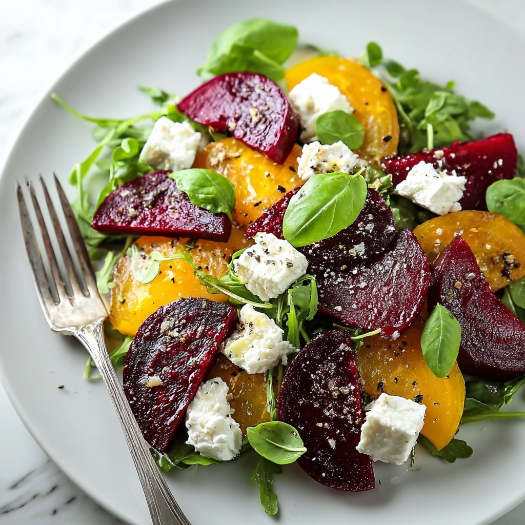 Beet and Goat Cheese Salad Recipe - Recipe Image
