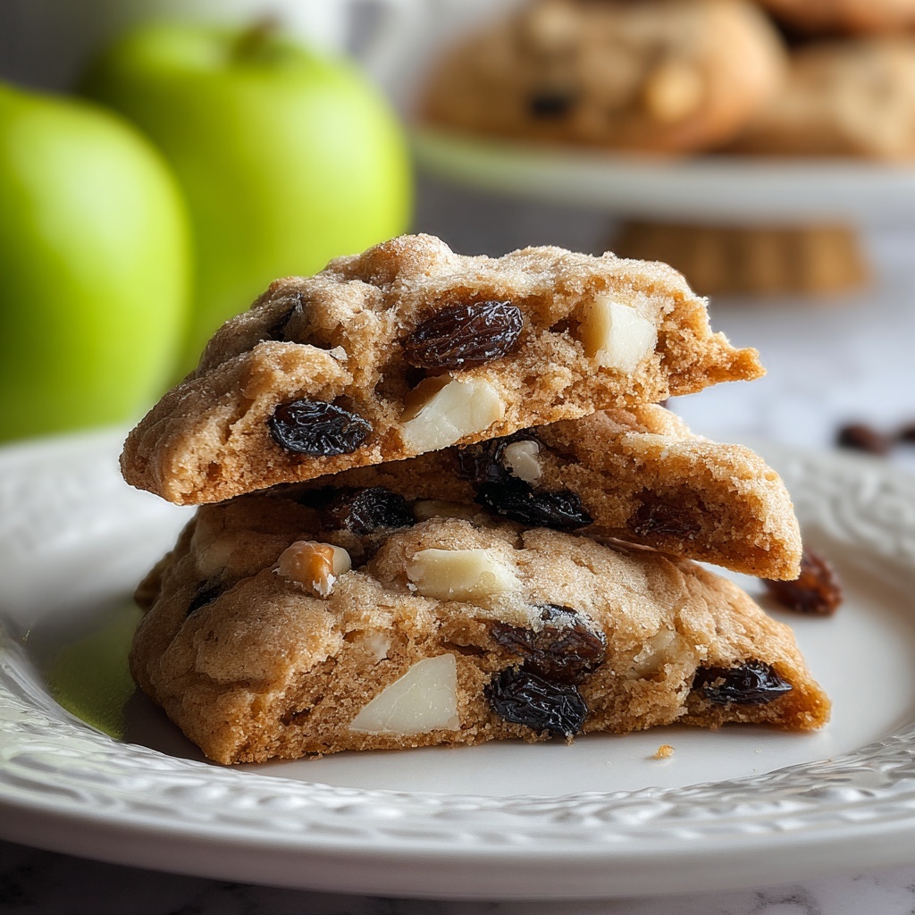 Apple Cinnamon Raisin Scones Recipe - Recipe Image