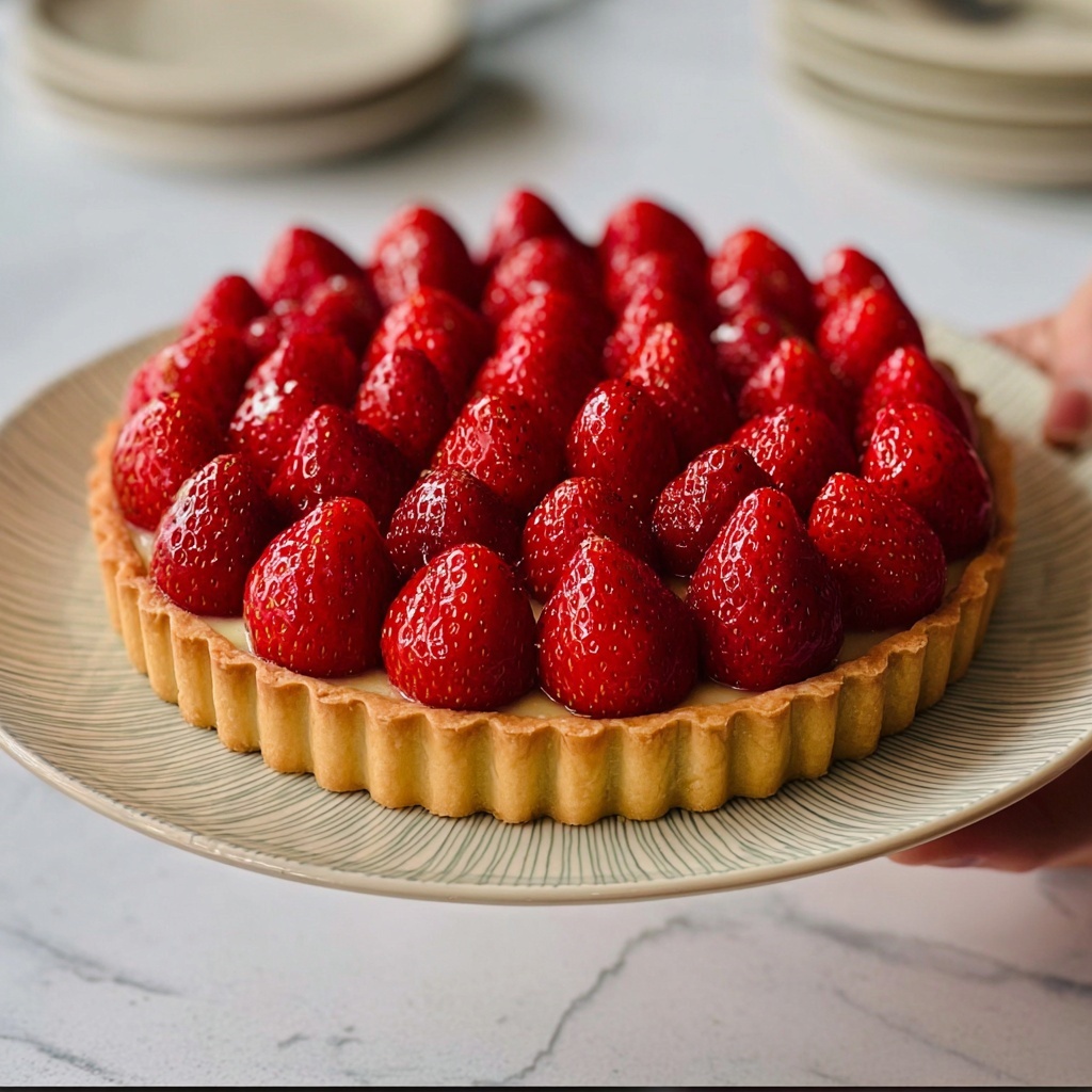 Strawberry Tart Recipe - Recipe Image