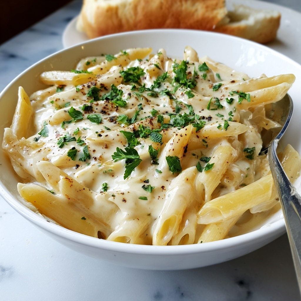 Crockpot Olive Garden Chicken Pasta Recipe - Recipe Image