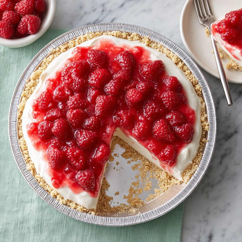 Raspberry Cream Pie Recipe - Recipe Image