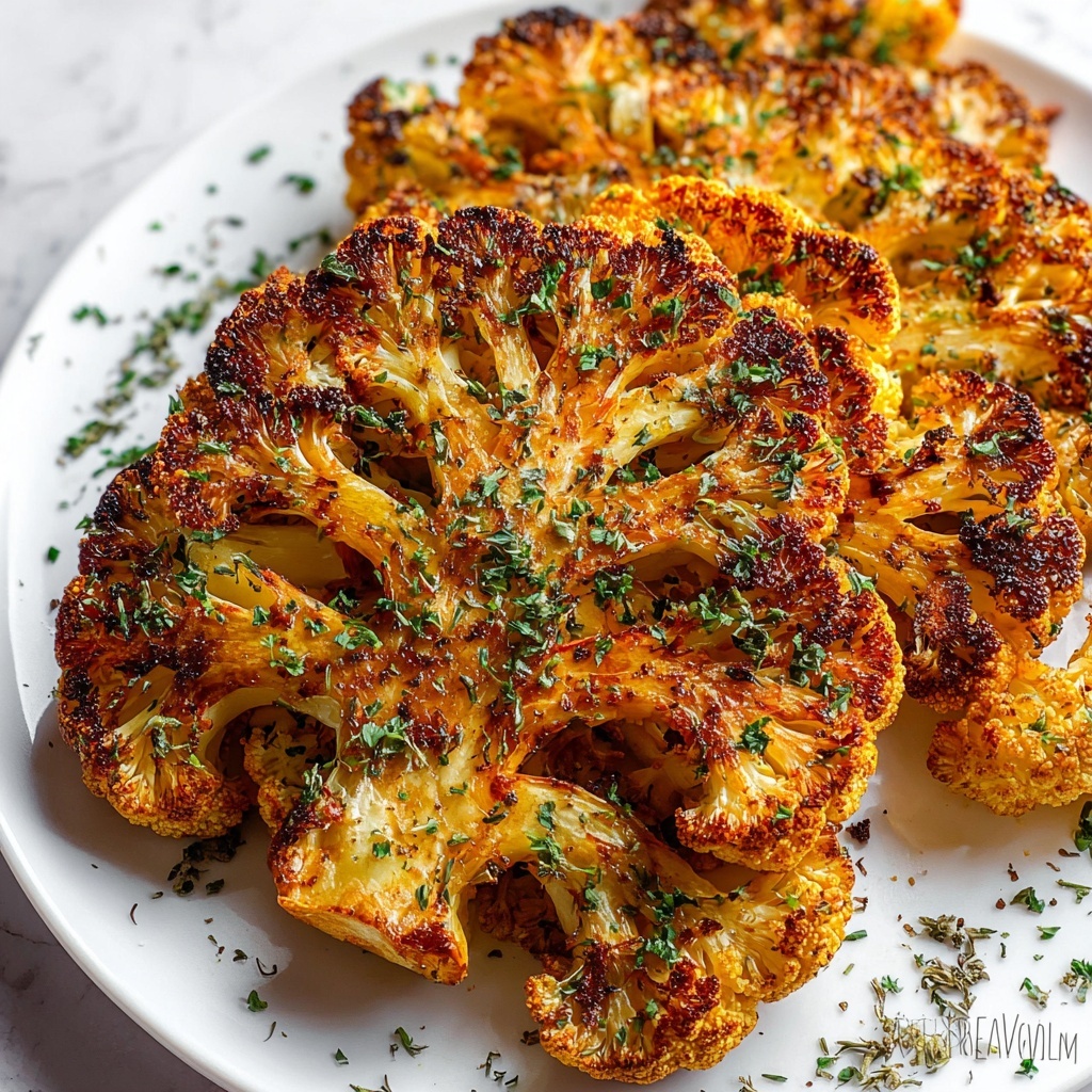 Cauliflower Steak Recipe - Recipe Image