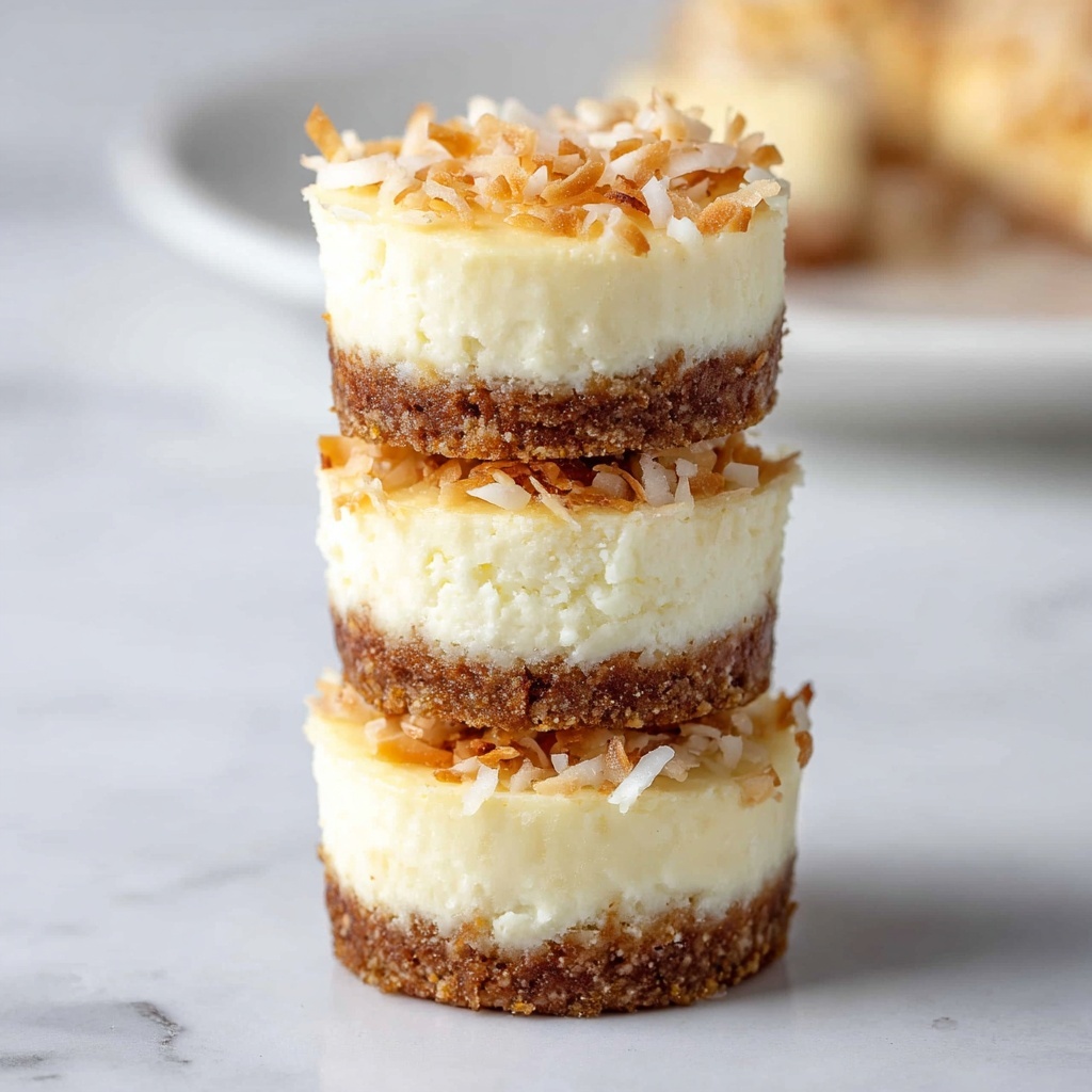 Coconut Pineapple Cheesecake Minis Recipe - Recipe Image