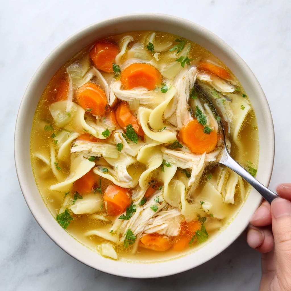 Crockpot Chicken Noodle Soup Recipe - Recipe Image