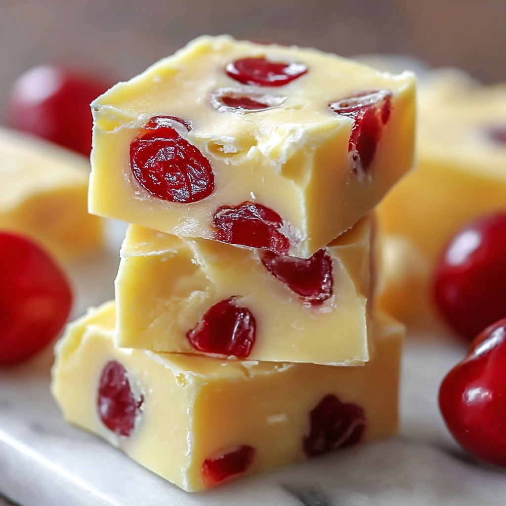 Pineapple Upside Down Cake Fudge Recipe - Recipe Image
