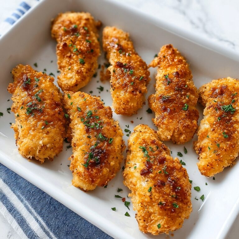 Crispy Parmesan Ranch Chicken Tenders Recipe