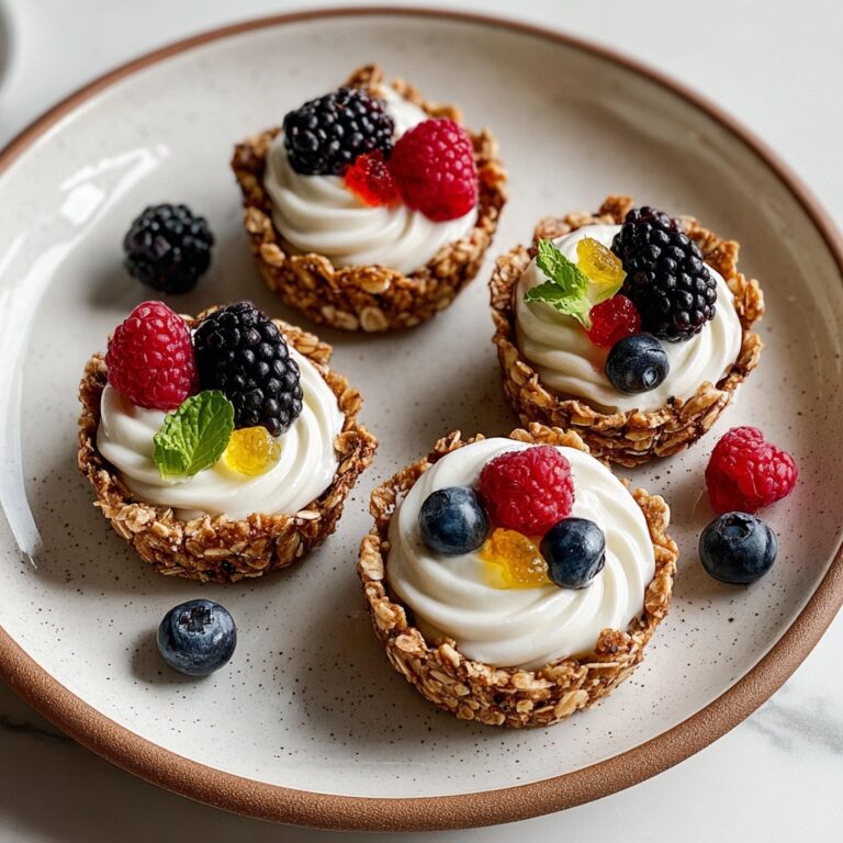Healthy Breakfast Granola Cups Recipe