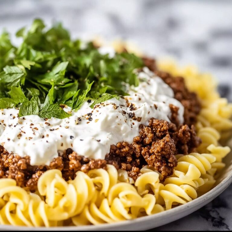 Arabic Spiced Pasta with Tomato and Ground Meat Recipe
