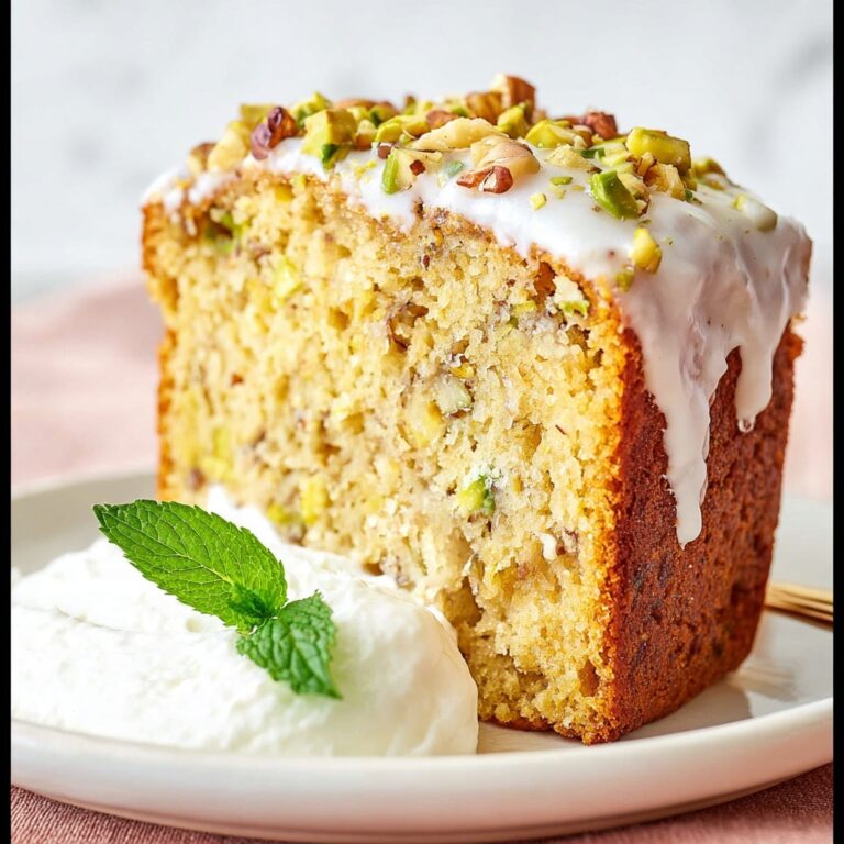 Pistachio Pound Cake Recipe