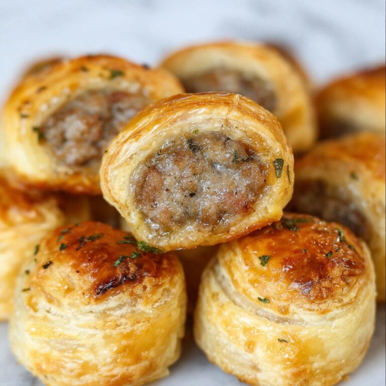 Puff Pastry Sausage Rolls Recipe