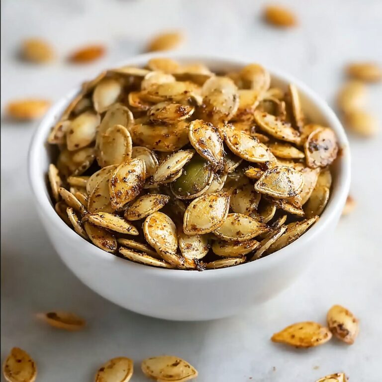 Harissa Spiced Pumpkin Seeds Recipe