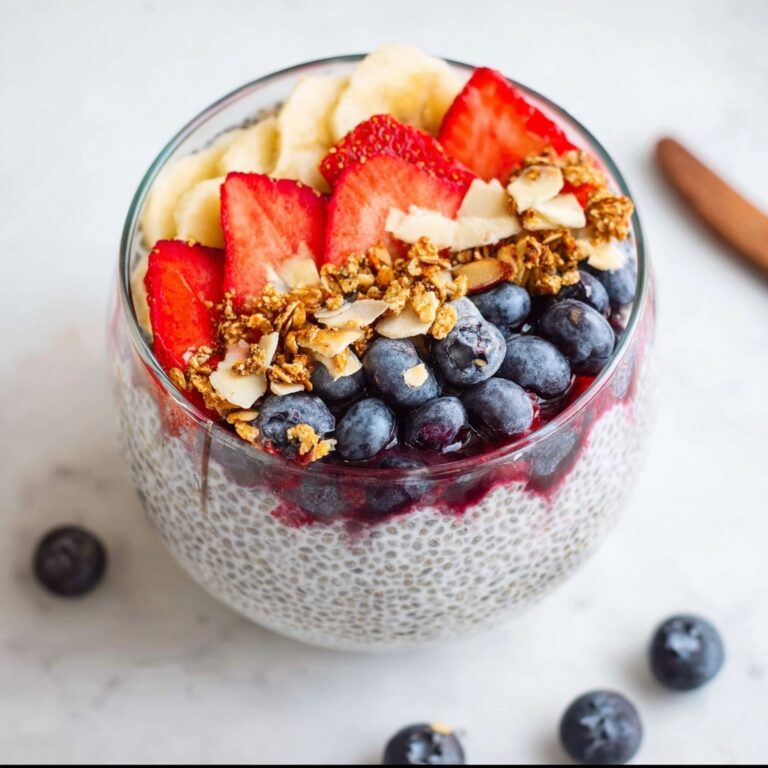 Chia Seed Pudding with Coconut Milk and Berries Recipe