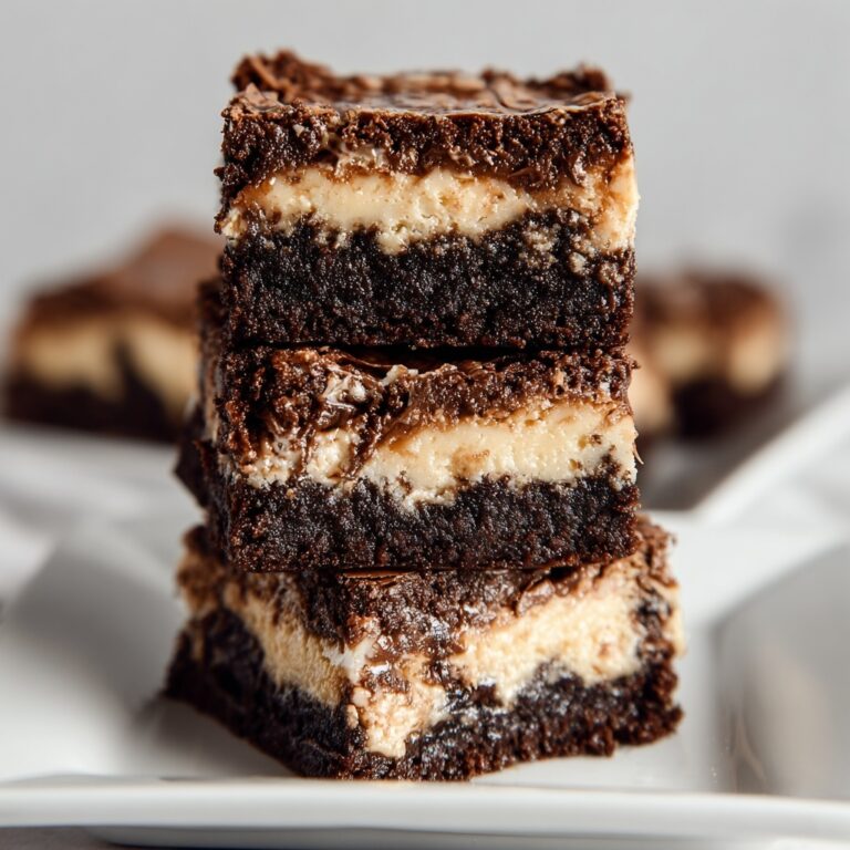 Caramel Cheesecake Nutella Brownies Recipe