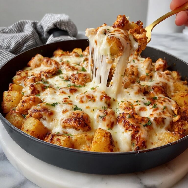 Garlic Parmesan Chicken & Potatoes Bake Recipe