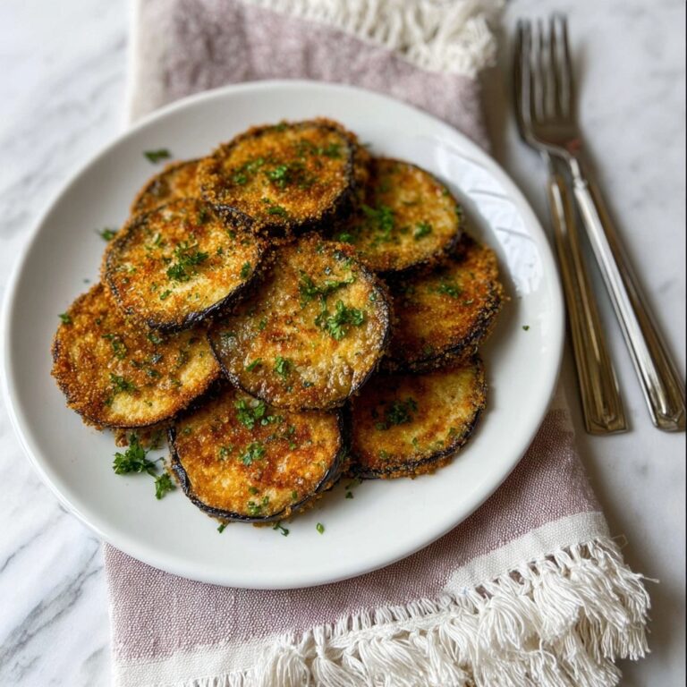Crispy Baked Italian Eggplant Recipe
