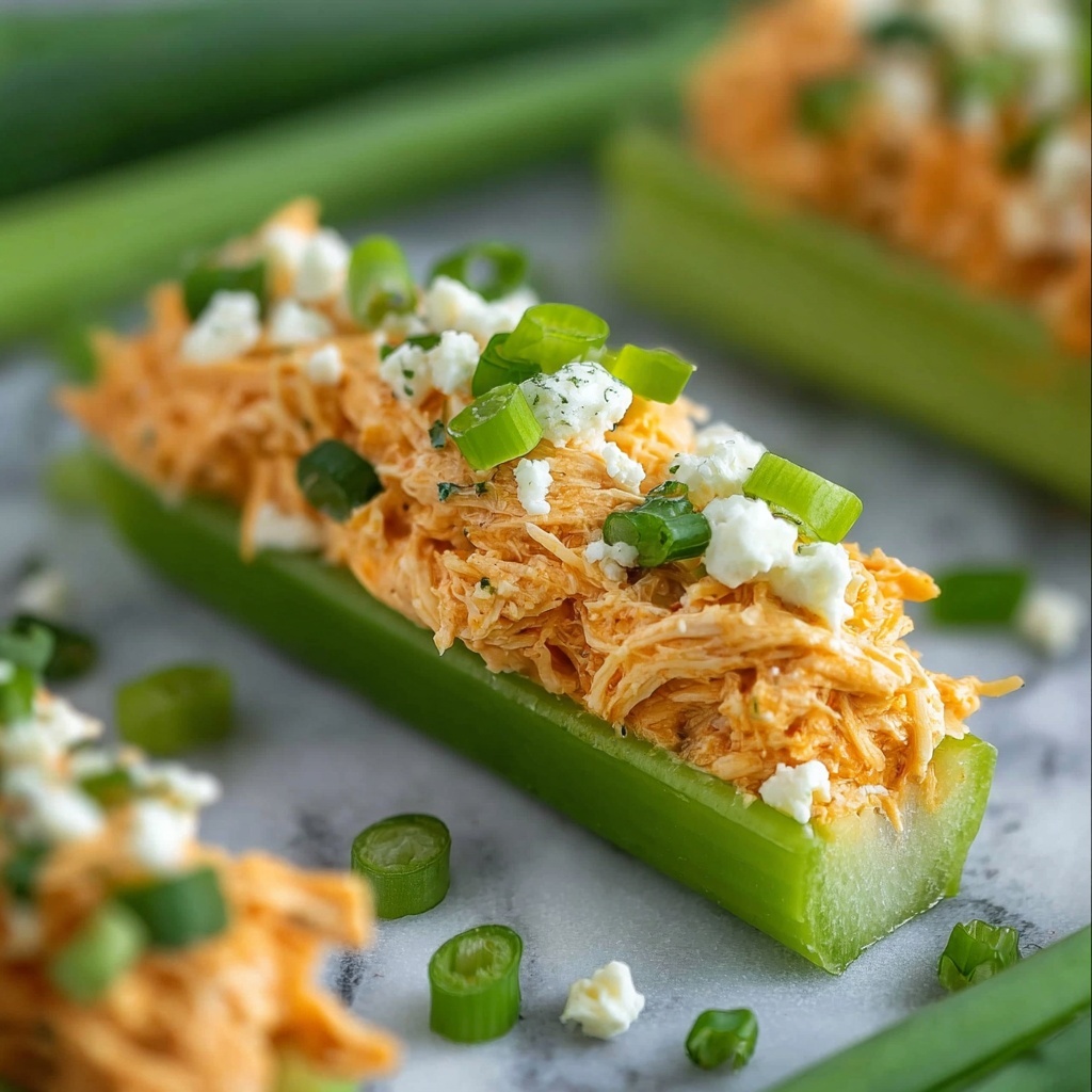 Buffalo Chicken Celery Sticks Recipe - Recipe Image