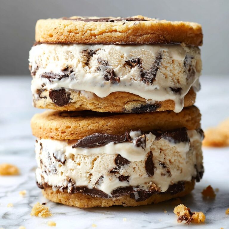 The Ultimate Cookie Dough Ice Cream Sandwich Recipe