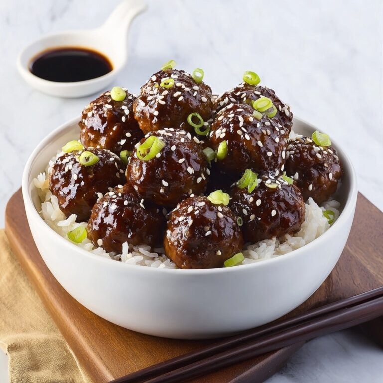 Asian Turkey Meatballs with Hoisin-Soy Sauce Recipe