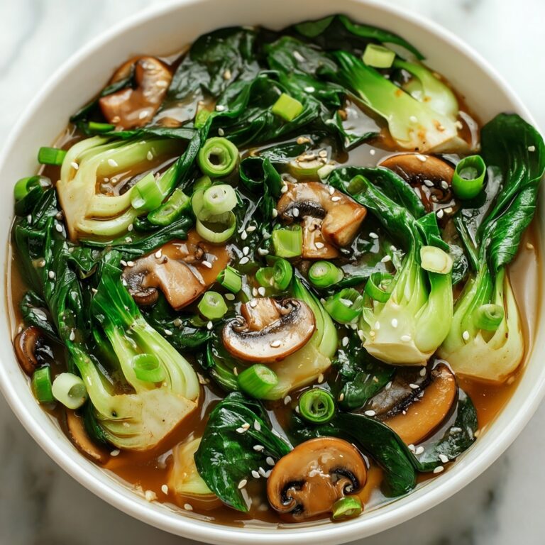 Bok Choy and Mushroom Stir Fry Recipe