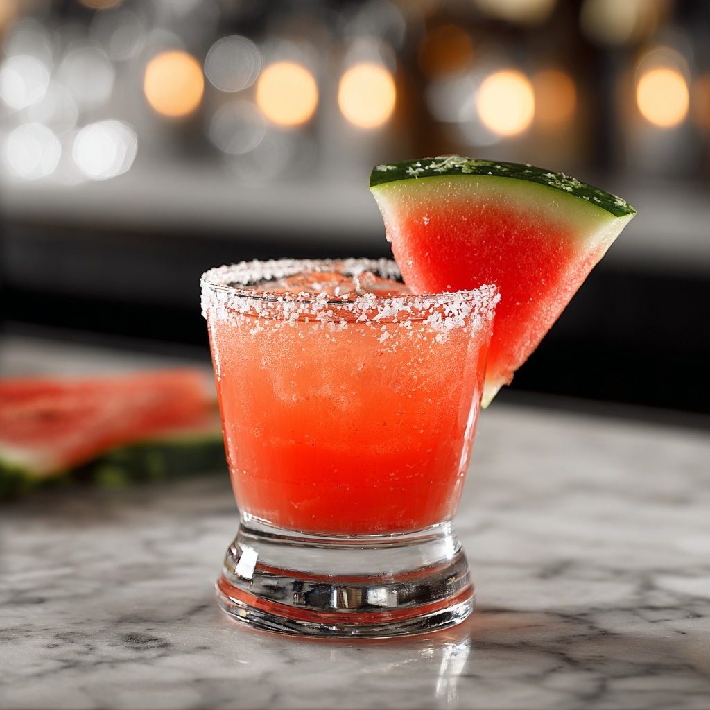 Watermelon Margarita Recipe - Recipe Image