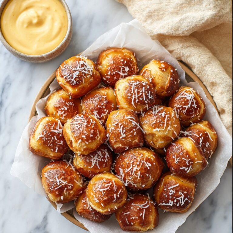 Buttery Soft Pretzel Bites Recipe