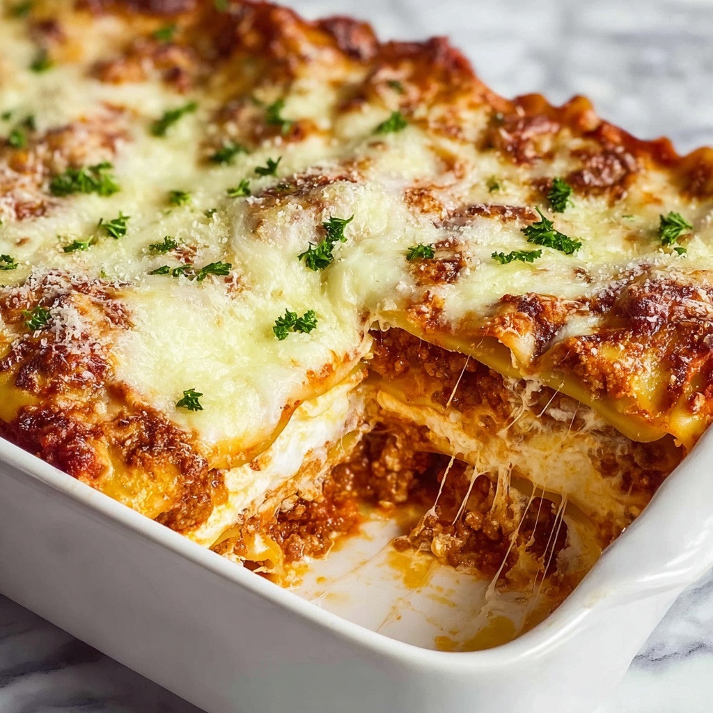 Buffalo Chicken Lasagna Recipe - Recipe Image
