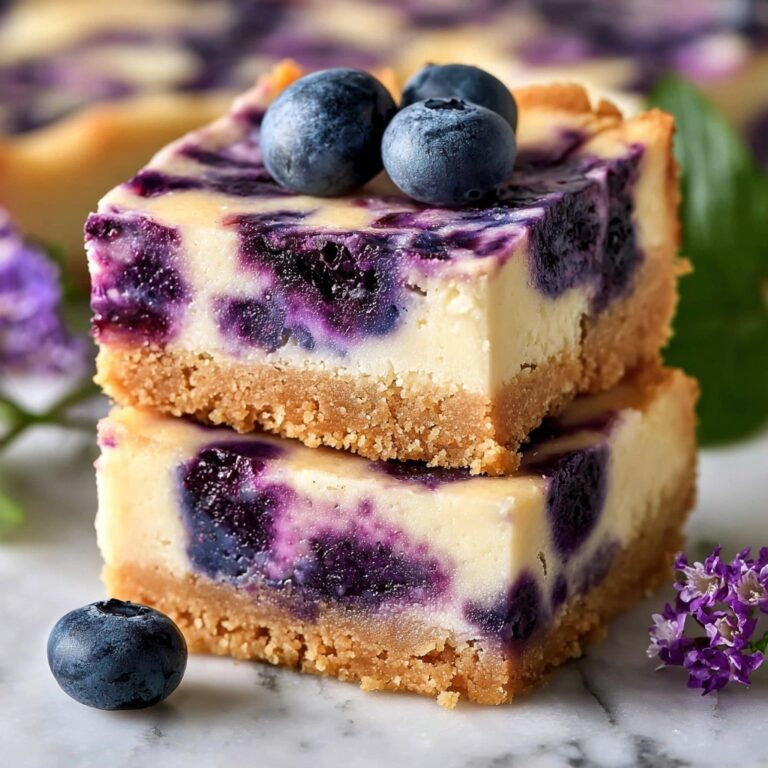 Blueberry Cheesecake Bars Recipe