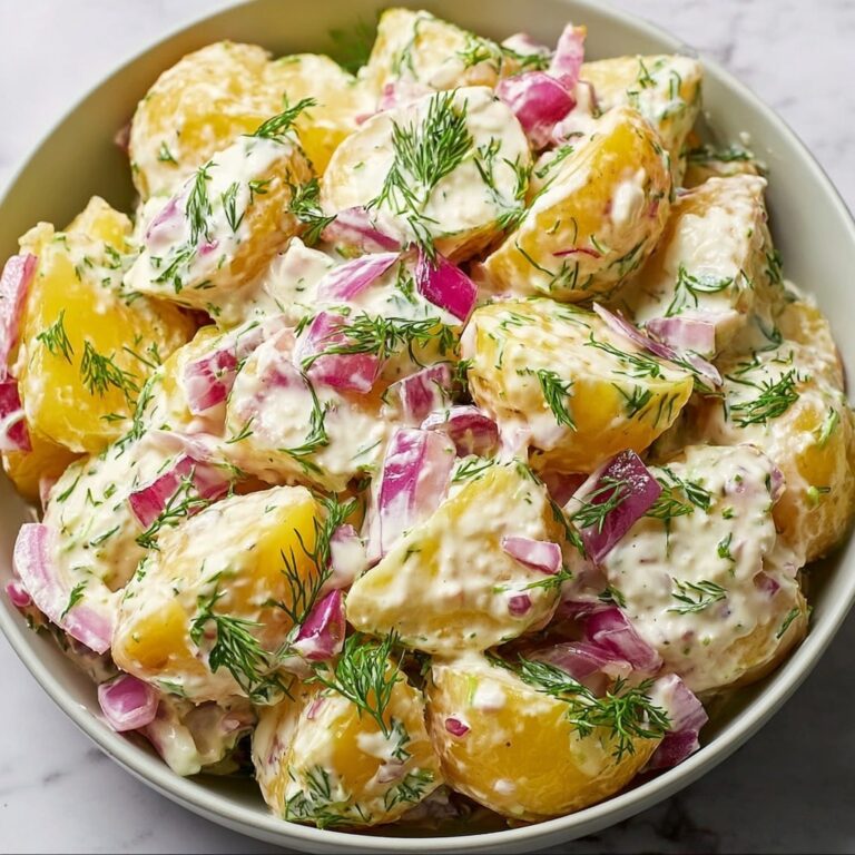 Smashed Potato Salad with Pickles, Dill, and Capers Recipe