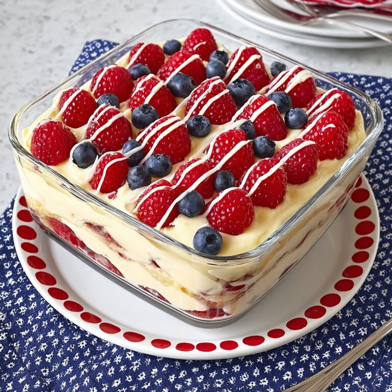 No Bake Summer Berry Icebox Cake Recipe