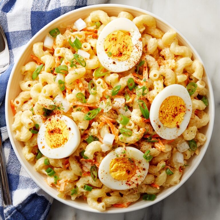 Deviled Egg Pasta Salad Recipe