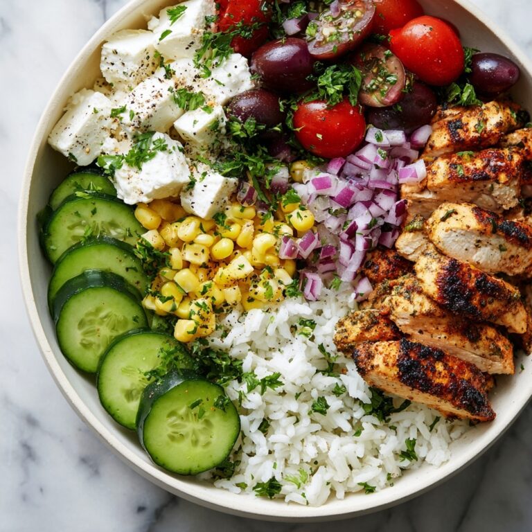 Greek Chicken Bowls Recipe