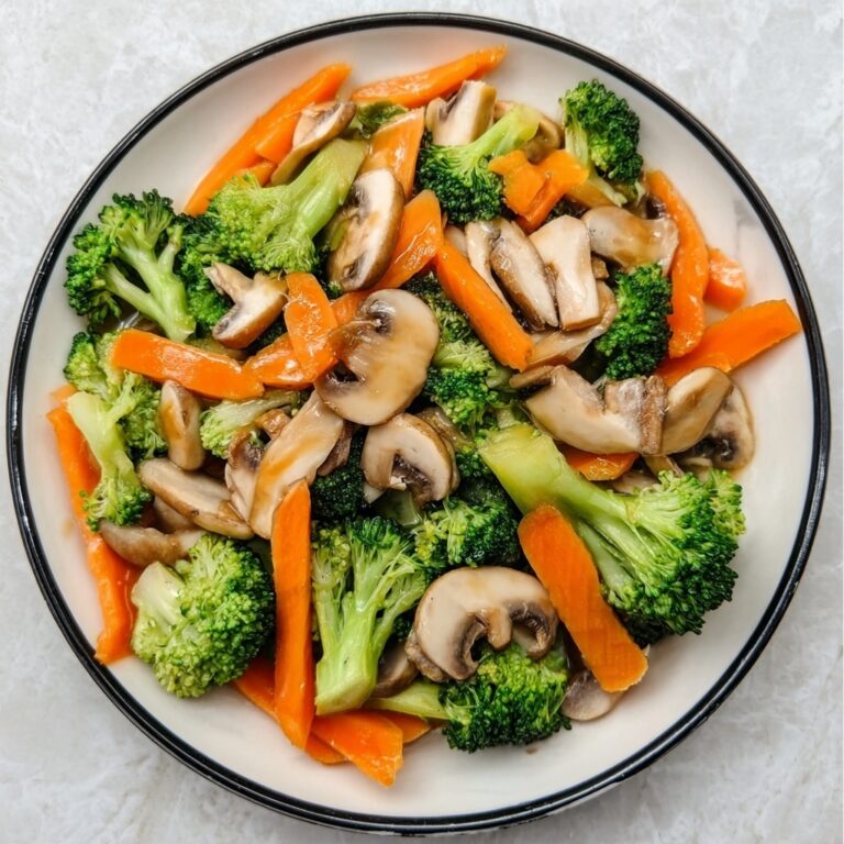 Broccoli, Carrot, and Mushroom Stir-Fry Recipe