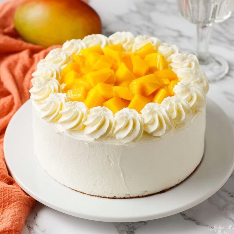 Mango Layer Cake – A Tropical Delight Recipe