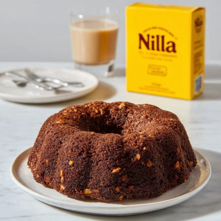 Banana Wafer Cake Recipe