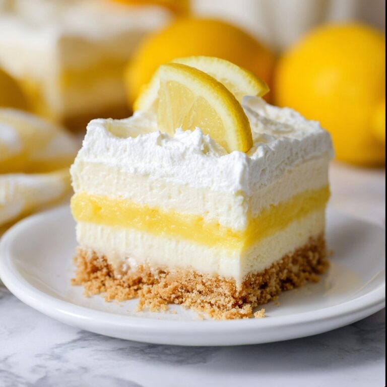 Lemon Lush Lasagna Recipe