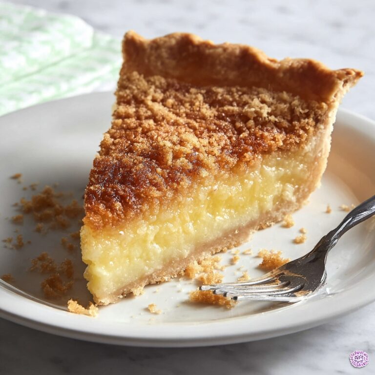 French Coconut Pie Recipe