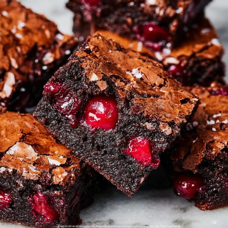Chocolate Rhubarb Brownies Recipe