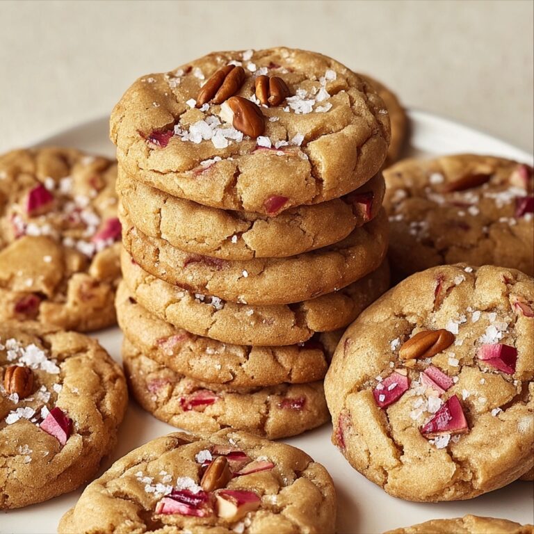 Brown Sugar Rhubarb Cookies Recipe