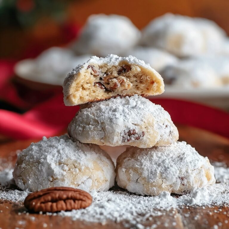 Old-Fashioned Snowball Cookies Recipe