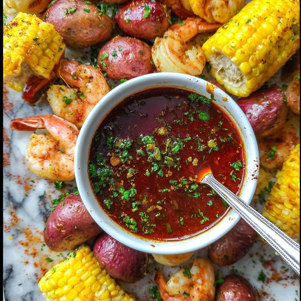 Cajun Garlic Butter Sauce Recipe - Recipe Image