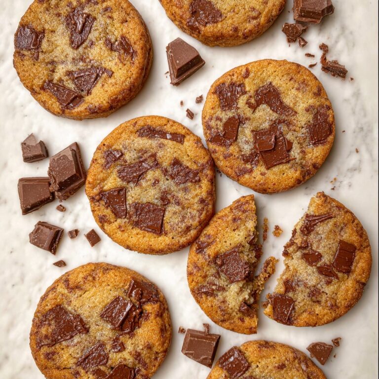 Giant Chocolate Chunk Cookies Recipe