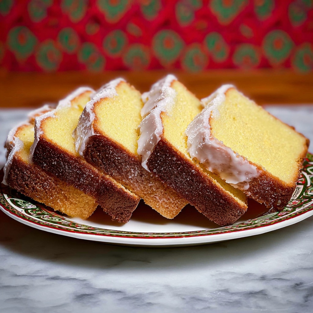 Eggnog Pound Cake Recipe - Recipe Image