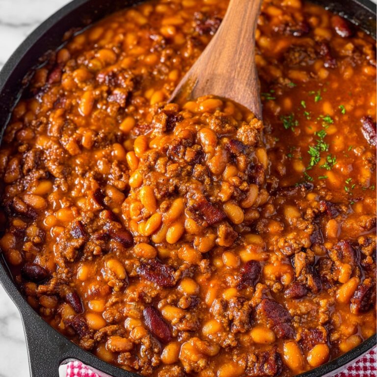 Sloppy Joe Cowboy Beans Recipe