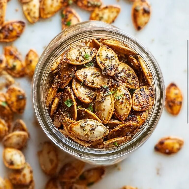 Ranch Seasoned Roasted Pumpkin Seeds Recipe