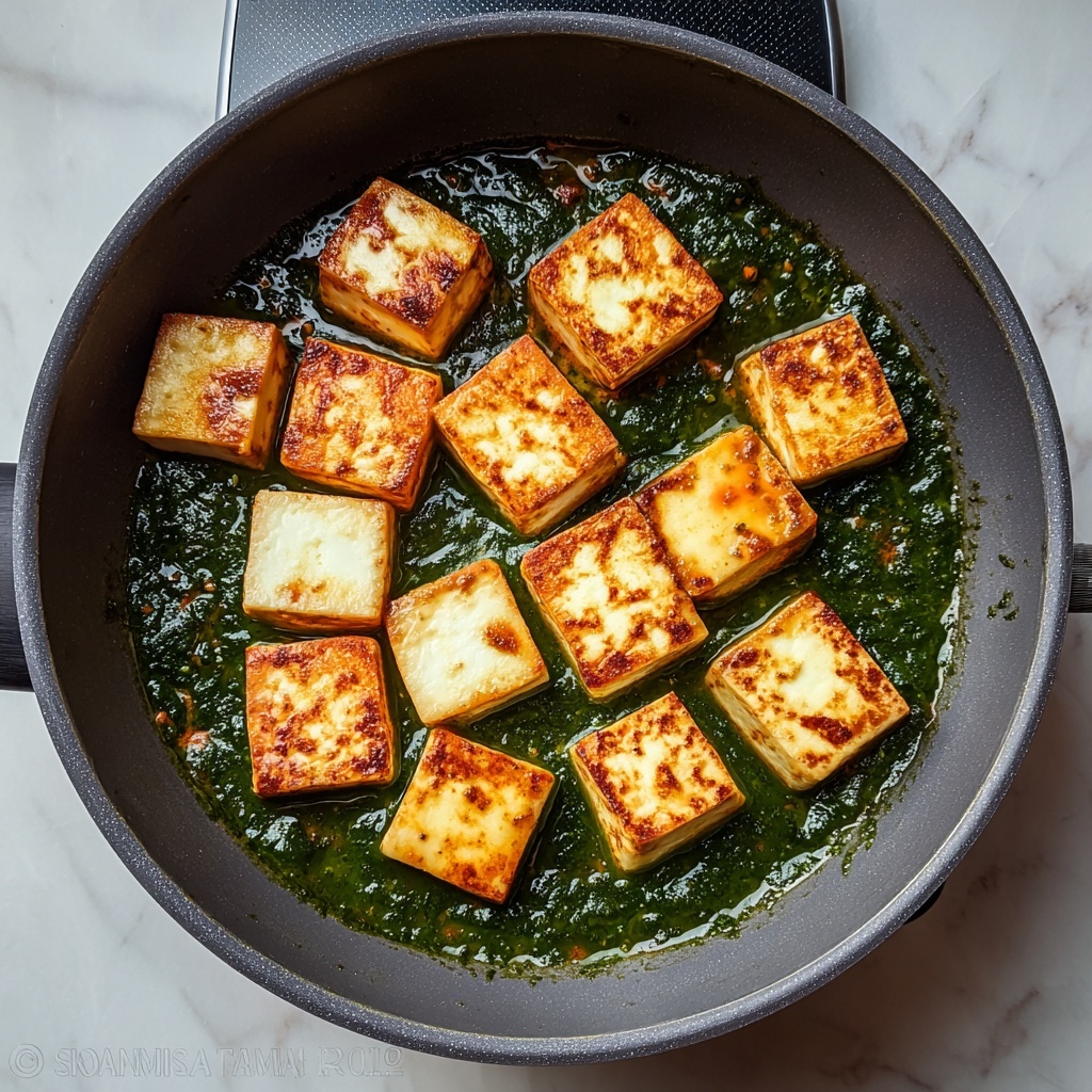 Indian Saag Paneer Recipe - Recipe Image